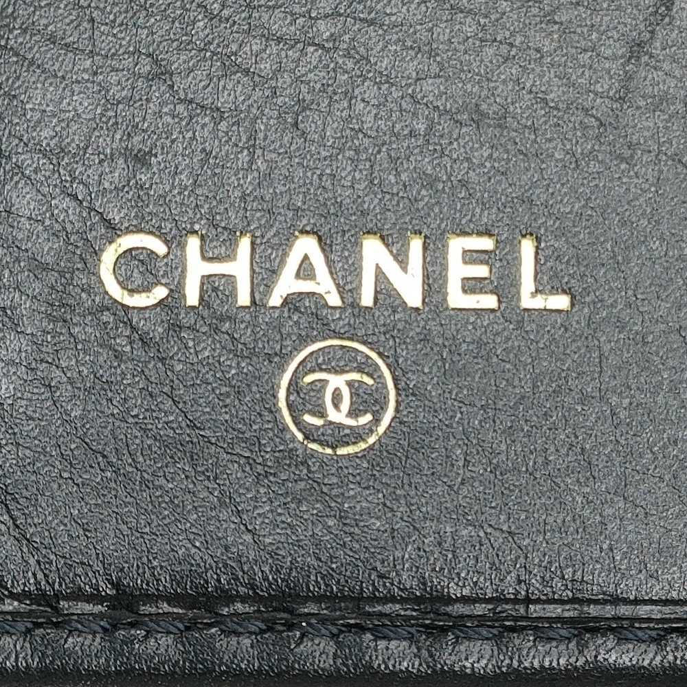 Chanel Card Case Black Leather - Picture 5 of 9